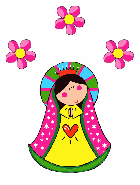 Virgen animada v4 – Lienzos y Colores