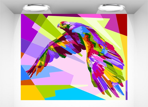 Águila a2 – Lienzos y Colores