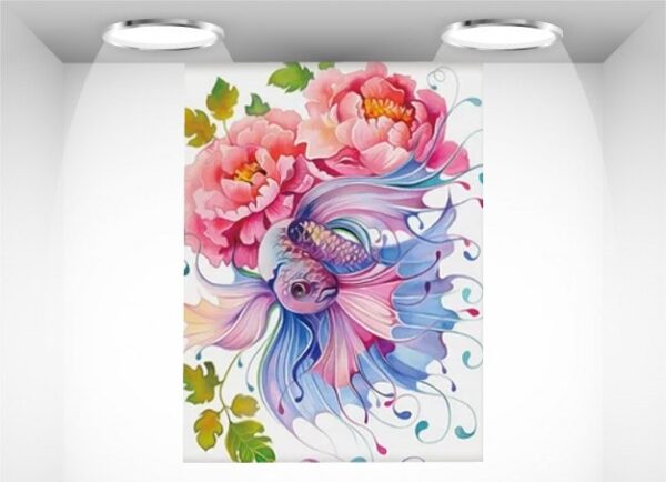 Pez bailarina 40X30cm