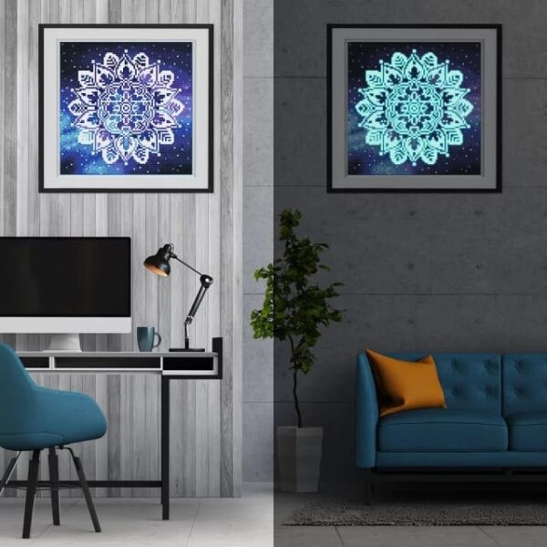 Mandala Luminoso 30X30cm - Imagen 4