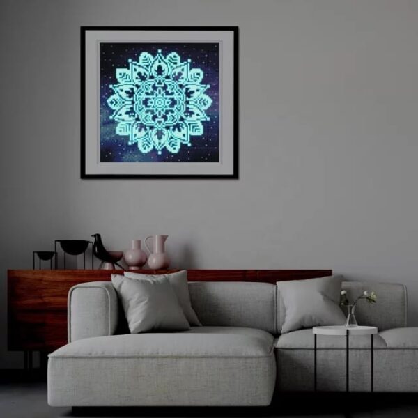 Mandala Luminoso 30X30cm - Imagen 2