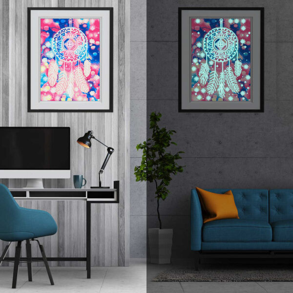 Atrapa sueños Luminoso 40x30 - Imagen 3