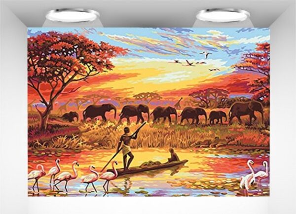 Paisaje África 80x60cm