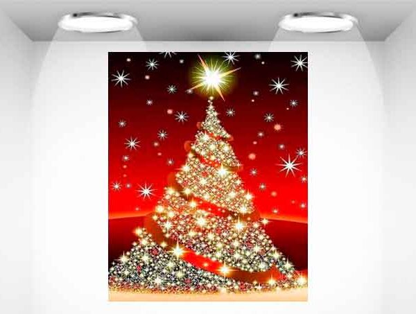 Arbol de Navidad 40x30